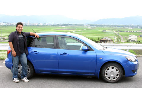 竹内博士さんと愛車